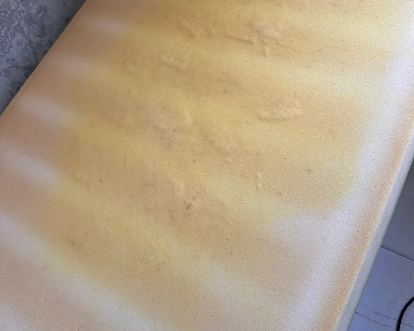 Después de la limpieza de otros elementos de tapicería de Girona