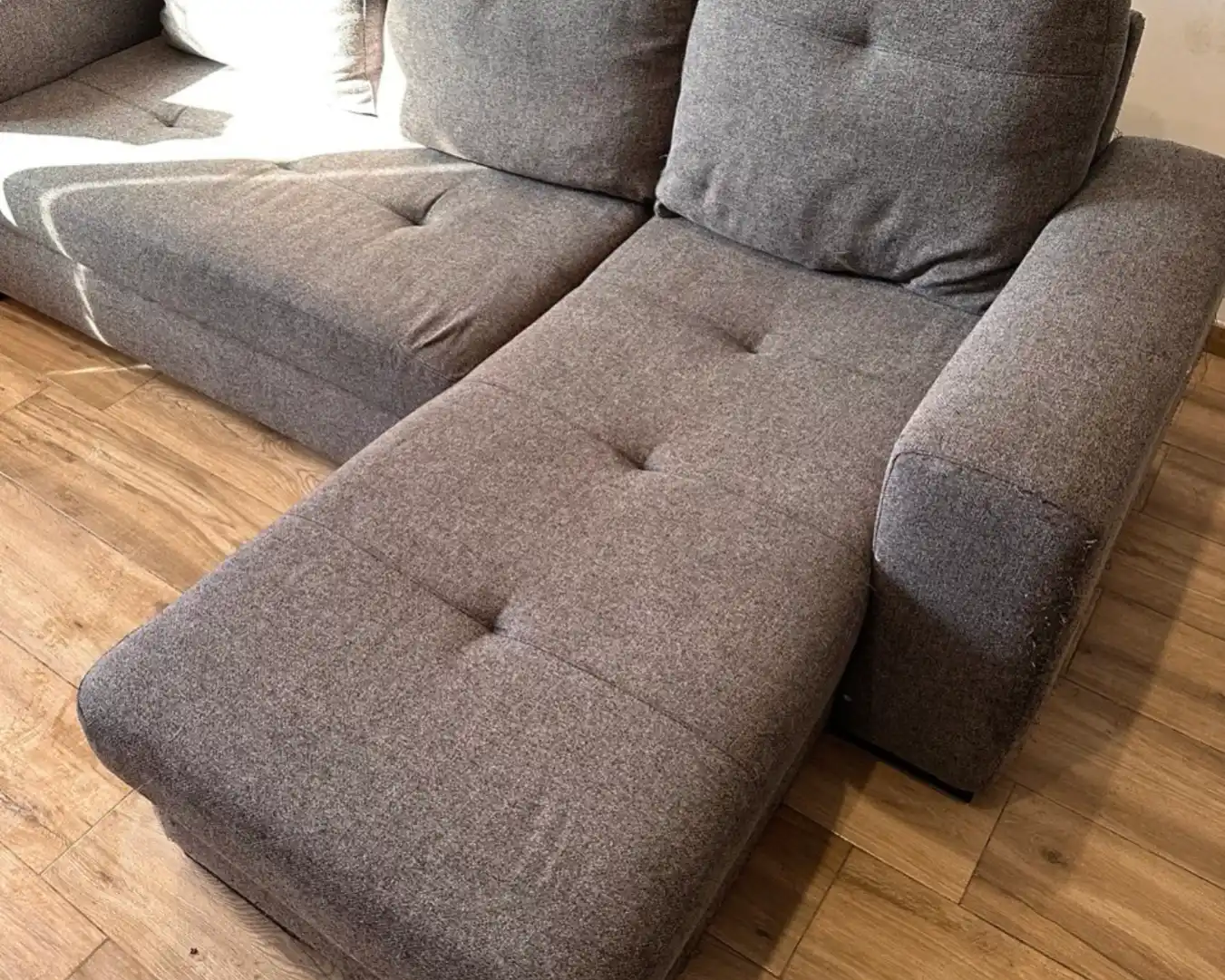 Después de la limpieza de sofá de Blanes y Lloret de Mar