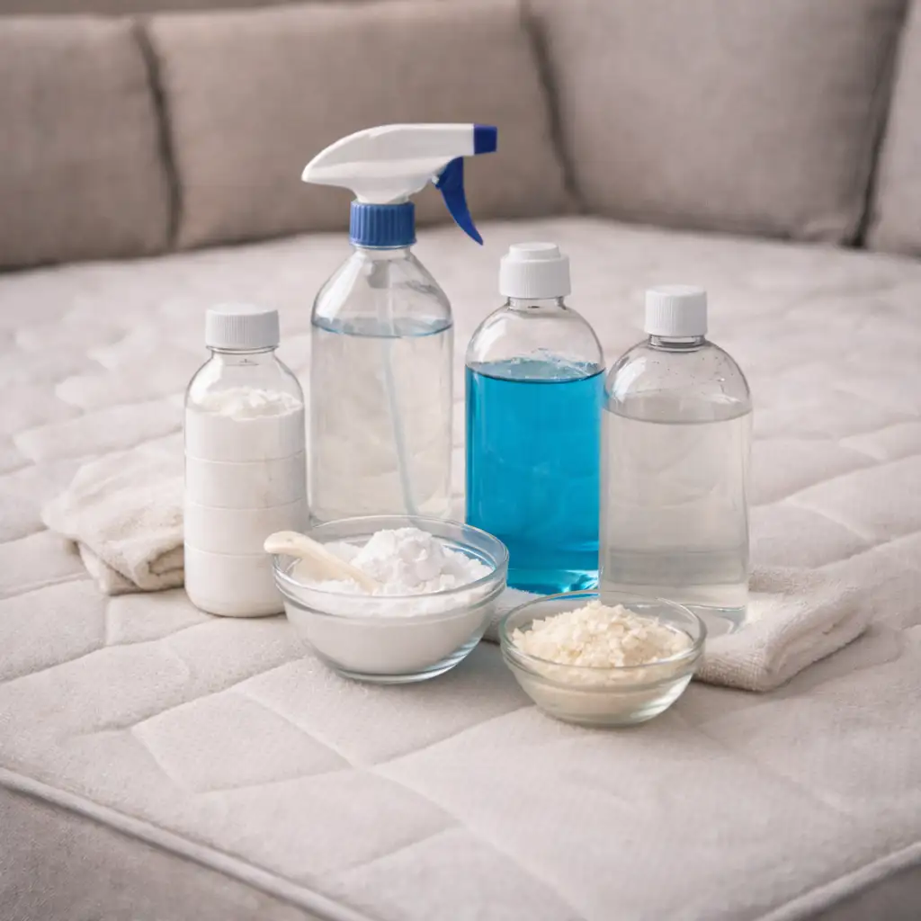 Productos caseros para limpiar tapicería