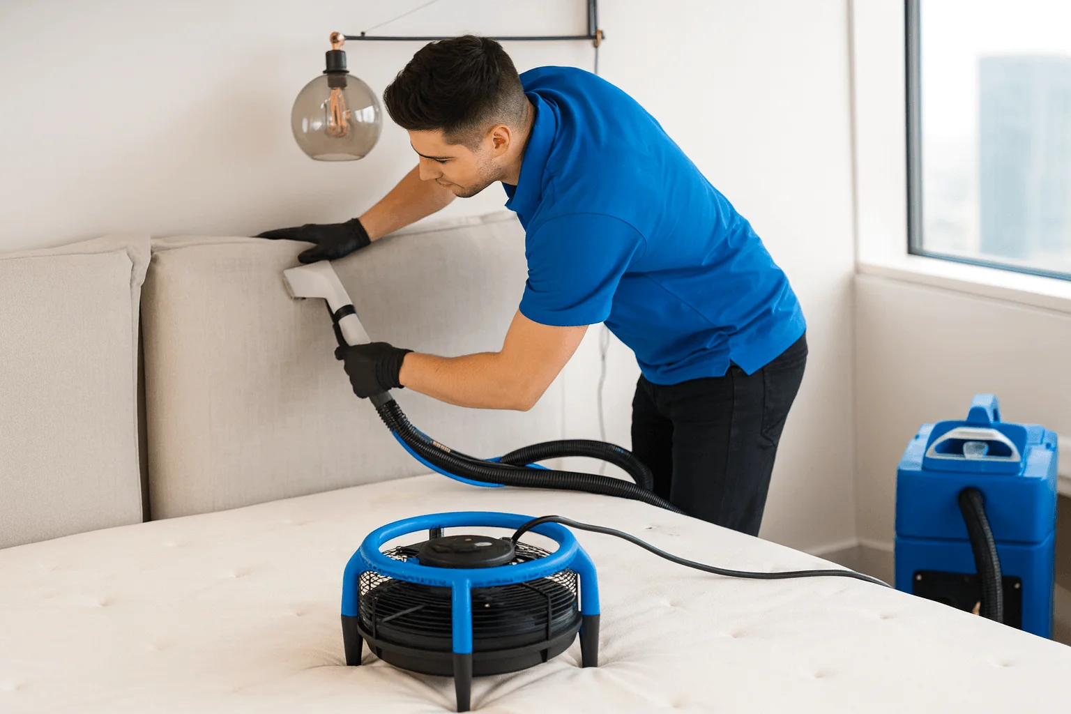 Limpieza profesional de cabeceros y otras tapicerías