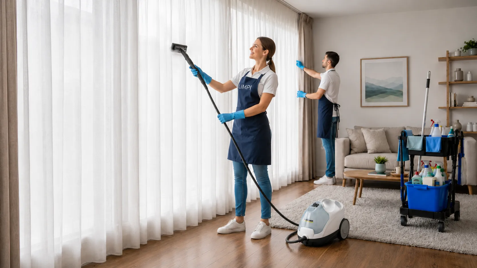 Limpieza de cortinas en toda Cataluña